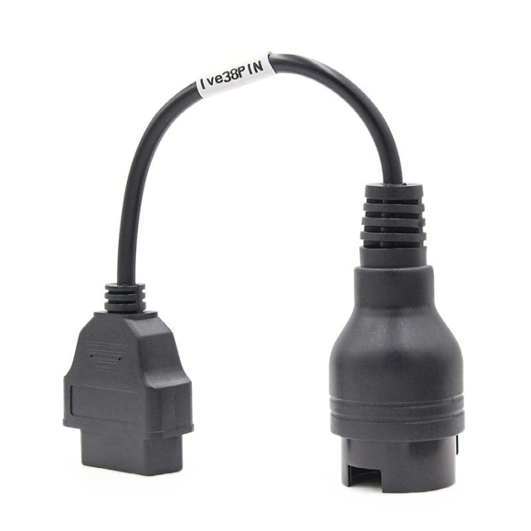 38 ปักหมุดเข้ากับสายเคเบิลรถบรรทุก OBD2 สำหรับ IVECO, For IVECO