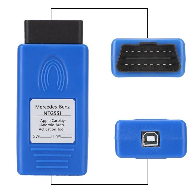 เครื่องมือเปิดใช้งานรถยนต์ OBD สำหรับ Mercedes-Benz NTG5 S1, Car OBD Activation Tool