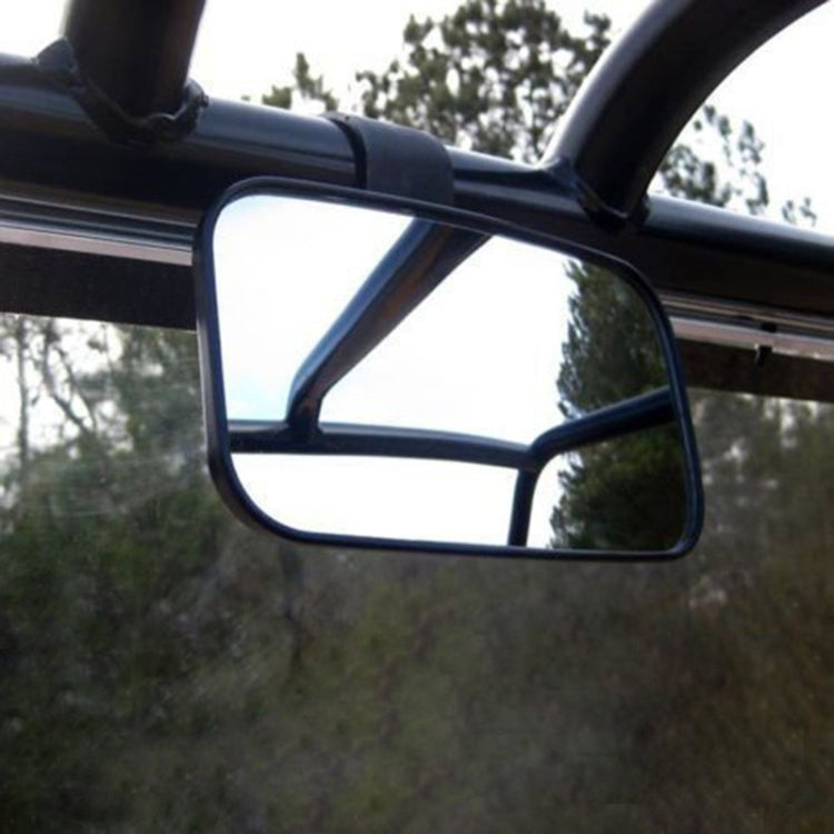 Universal สำหรับยานพาหนะ All-Terrain Central กระจกมองหลังด้านข้างชุดกระจกมองข้างสำหรับ UTV / ATV, Side Mirror Combination Set