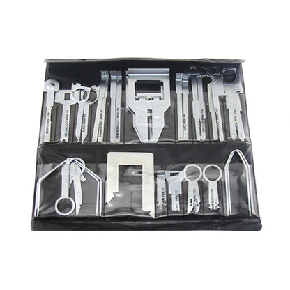 38 in 1 Car Audio Disassembly Tool เครื่องมือนำทาง DVD CD สำหรับ Mercedes-Benz / Volkswagen / Audi, 38 in 1