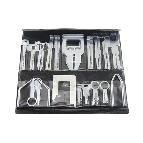 38 in 1 Car Audio Disassembly Tool เครื่องมือนำทาง DVD CD สำหรับ Mercedes-Benz / Volkswagen / Audi, 38 in 1