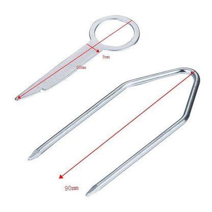 38 in 1 Car Audio Disassembly Tool เครื่องมือนำทาง DVD CD สำหรับ Mercedes-Benz / Volkswagen / Audi, 38 in 1