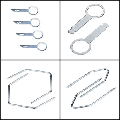 38 in 1 Car Audio Disassembly Tool เครื่องมือนำทาง DVD CD สำหรับ Mercedes-Benz / Volkswagen / Audi, 38 in 1