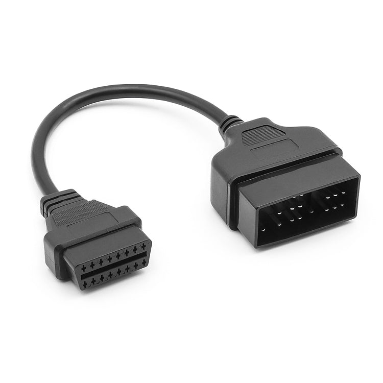 22Pin To 16PinรถOBD2 สายแปลงOBDIIอะแดปเตอร์วินิจฉัยสำหรับToyota, OBD2 Conversion Cable