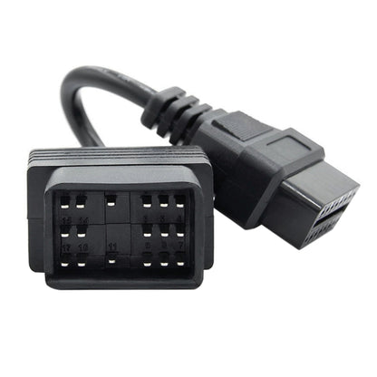 17Pin To 16PinรถOBD2 สายแปลงOBDIIอะแดปเตอร์วินิจฉัยสำหรับToyota, For Toyota