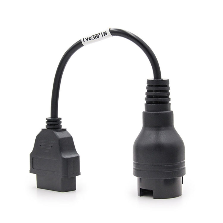 38Pin To 16PinรถบรรทุกOBD2 สายแปลงOBDIIอะแดปเตอร์วินิจฉัยสำหรับIveco, 38Pin to 16Pin for Iveco