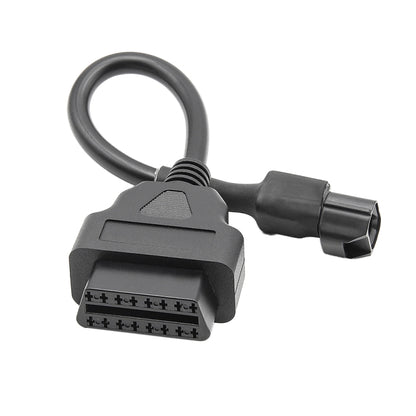 16Pin to 3Pin รถจักรยานยนต์ OBD2 สายแปลงอะแดปเตอร์วินิจฉัย OBDII สำหรับ KYMCO, 16Pin to 3Pin