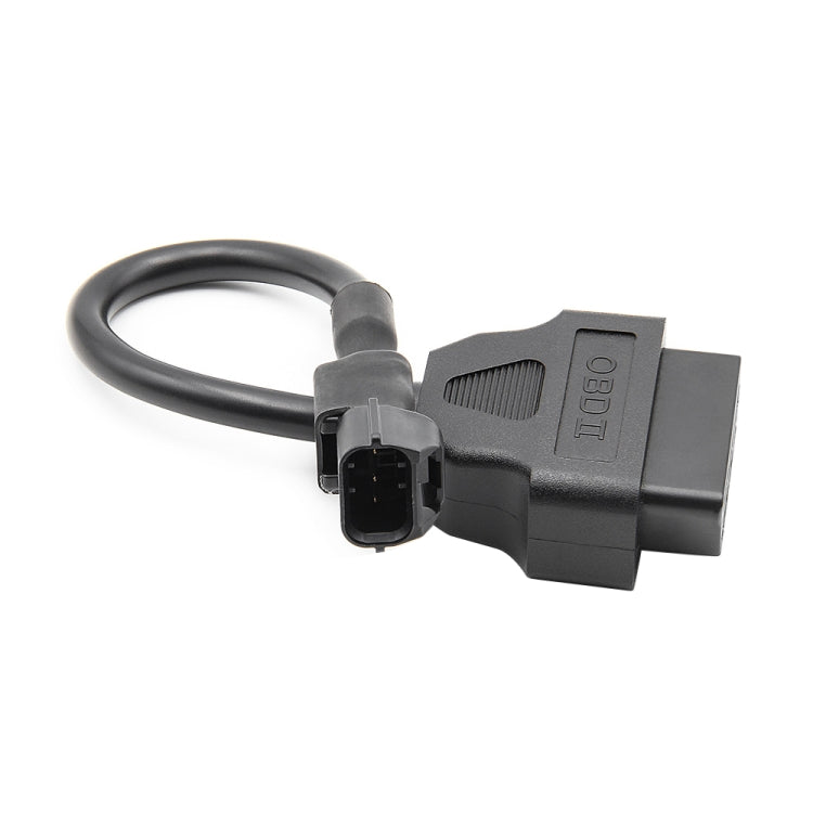16Pin to 3Pin รถจักรยานยนต์ OBD2 สายแปลงอะแดปเตอร์วินิจฉัย OBDII สำหรับ KYMCO, 16Pin to 3Pin
