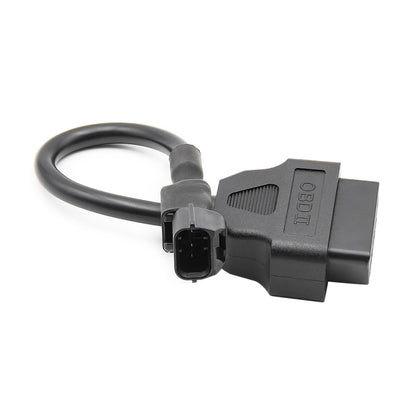 16Pin to 3Pin รถจักรยานยนต์ OBD2 สายแปลงอะแดปเตอร์วินิจฉัย OBDII สำหรับ KYMCO, 16Pin to 3Pin