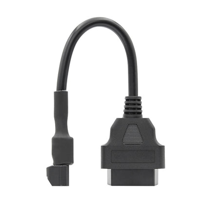 16Pin to 3Pin รถจักรยานยนต์ OBD2 สายแปลงอะแดปเตอร์วินิจฉัย OBDII สำหรับ KYMCO, 16Pin to 3Pin