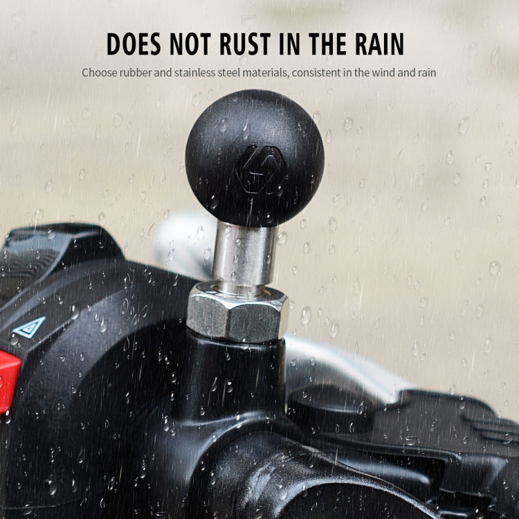 WUPP PJ-416A1 YF-213 กระจกมองหลังรถจักรยานยนต์ Mount M8 Bracket FIXED BALL HEAD, M8