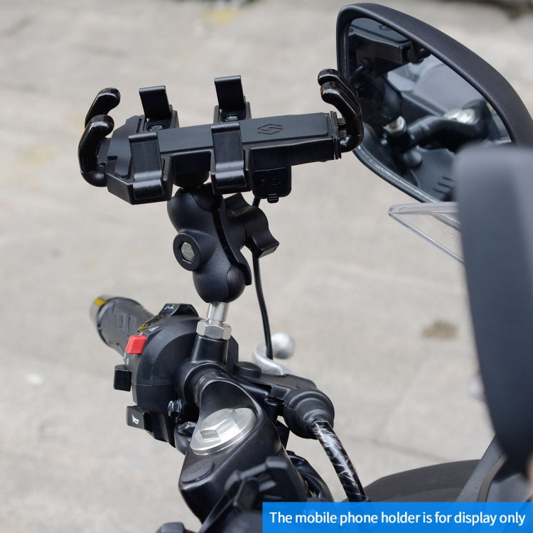 WUPP PJ-416A1 YF-213 กระจกมองหลังรถจักรยานยนต์ Mount M8 Bracket FIXED BALL HEAD, M8