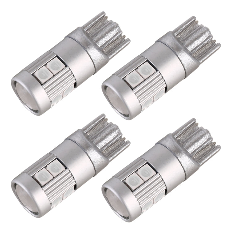 4 ชิ้น T10 DC12V / 2W รถกวาดล้างแสง 9LEDs SMD-3030 ลูกปัดโคมไฟ, 9LEDs SMD-3030 (Ice Blue Light), 9LEDs SMD-3030 (Blue Light), 9LEDs SMD-3030 (Pink Light), 9LEDs SMD-3030 (Red Light), 9LEDs SMD-3030 (White Light), 9LEDs SMD-3030 (Yellow Light)