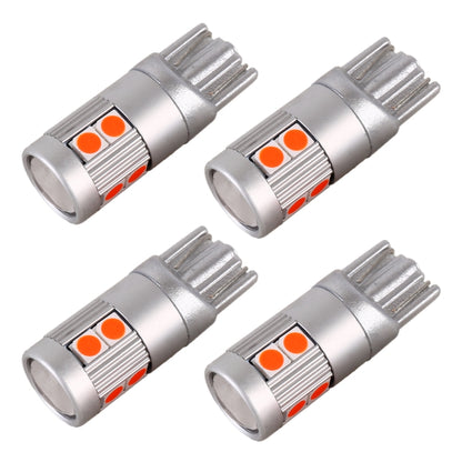 4 ชิ้น T10 DC12V / 2W รถกวาดล้างแสง 9LEDs SMD-3030 ลูกปัดโคมไฟ, 9LEDs SMD-3030 (Ice Blue Light), 9LEDs SMD-3030 (Blue Light), 9LEDs SMD-3030 (Pink Light), 9LEDs SMD-3030 (Red Light), 9LEDs SMD-3030 (White Light), 9LEDs SMD-3030 (Yellow Light)