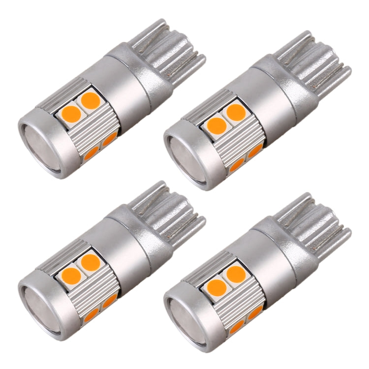 4 ชิ้น T10 DC12V / 2W รถกวาดล้างแสง 9LEDs SMD-3030 ลูกปัดโคมไฟ, 9LEDs SMD-3030 (Ice Blue Light), 9LEDs SMD-3030 (Blue Light), 9LEDs SMD-3030 (Pink Light), 9LEDs SMD-3030 (Red Light), 9LEDs SMD-3030 (White Light), 9LEDs SMD-3030 (Yellow Light)