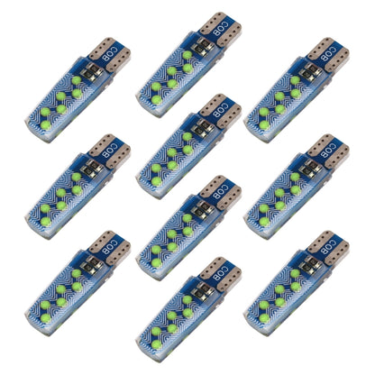 10 ชิ้น T10 DC12V / 1.2 วัตต์ไฟกวาดล้างรถยนต์ 12LEDs ลูกปัดโคมไฟซัง, 12LEDs COB (Ice Blue Light), 12LEDs COB (Blue Light), 12LEDs COB (Pink Light), 12LEDs COB (Green Light), 12LEDs COB (Red Light), 12LEDs COB (White Light), 12LEDs COB (Yellow Light)