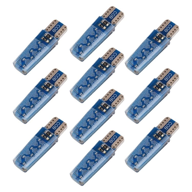 10 ชิ้น T10 DC12V / 1.2 วัตต์ไฟกวาดล้างรถยนต์ 12LEDs ลูกปัดโคมไฟซัง, 12LEDs COB (Ice Blue Light), 12LEDs COB (Blue Light), 12LEDs COB (Pink Light), 12LEDs COB (Green Light), 12LEDs COB (Red Light), 12LEDs COB (White Light), 12LEDs COB (Yellow Light)