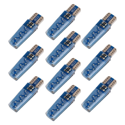 10 ชิ้น T10 DC12V / 1.2 วัตต์ไฟกวาดล้างรถยนต์ 12LEDs ลูกปัดโคมไฟซัง, 12LEDs COB (Ice Blue Light), 12LEDs COB (Blue Light), 12LEDs COB (Pink Light), 12LEDs COB (Green Light), 12LEDs COB (Red Light), 12LEDs COB (White Light), 12LEDs COB (Yellow Light)