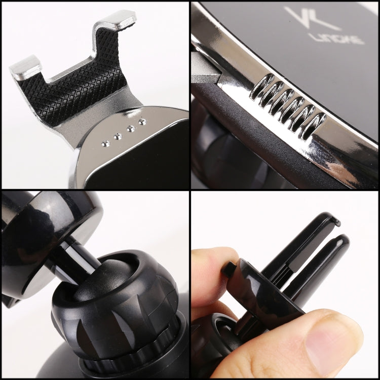 LINGKE Car Air Outlet Snap-in Gravity ที่วางโทรศัพท์มือถือ, Air Outlet  Phone Holder