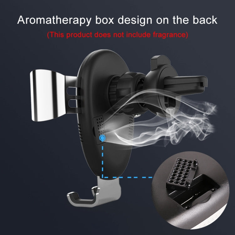 LINGKE Car Air Outlet Snap-in Gravity ที่วางโทรศัพท์มือถือ, Air Outlet  Phone Holder