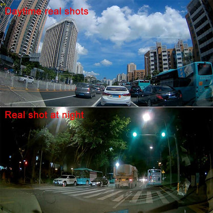 Z30 WiFi เลนส์คู่ HD 2160P การมองเห็นกลางคืนแบบไม่แสง 360 องศาเครื่องบันทึกการขับขี่แบบพาโนรามารุ่น GPS, Z30 GPS Version