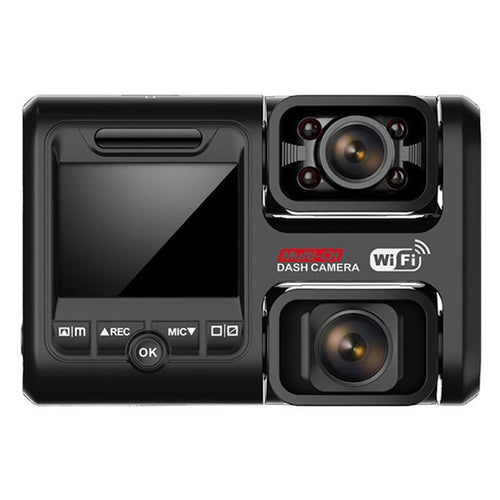 Z30 WiFi เลนส์คู่ HD 2160P การมองเห็นกลางคืนแบบไม่แสง 360 องศาเครื่องบันทึกการขับขี่แบบพาโนรามารุ่น GPS, Z30 GPS Version