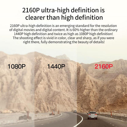 Z30 WiFi เลนส์คู่ HD 2160P การมองเห็นกลางคืนแบบไม่แสง 360 องศาเครื่องบันทึกการขับขี่แบบพาโนรามารุ่น GPS, Z30 GPS Version