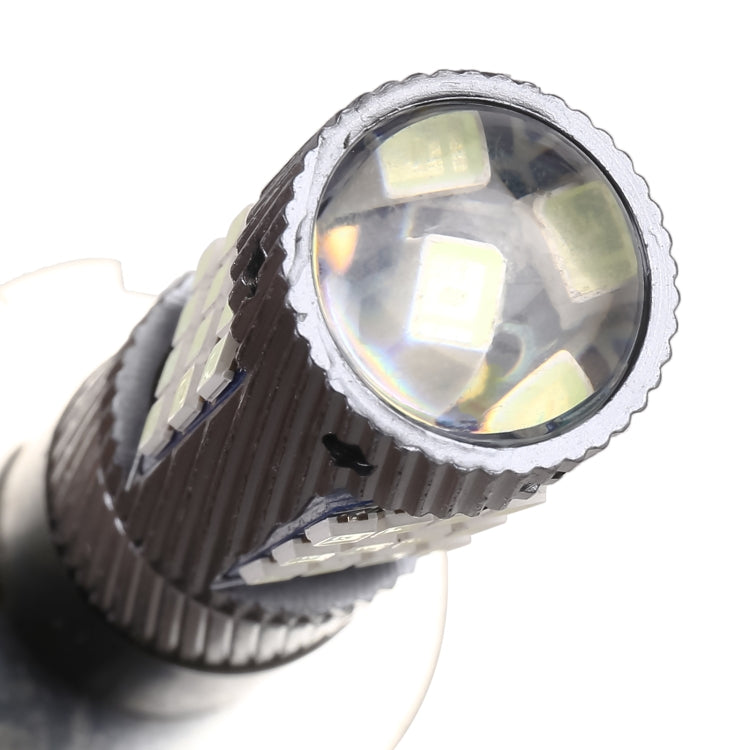 1 คู่ H3 DC12V / 5W ไฟตัดหมอก LED รถยนต์พร้อมลูกปัดโคมไฟ 42LEDs SMD-2016, H3 (White Light), H3 (Yellow Light)