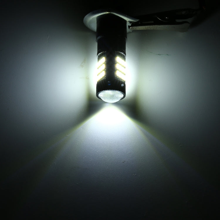 1 คู่ H3 DC12V / 5W ไฟตัดหมอก LED รถยนต์พร้อมลูกปัดโคมไฟ 42LEDs SMD-2016, H3 (White Light), H3 (Yellow Light)