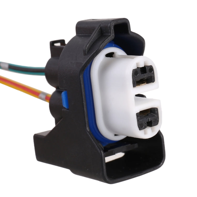 1 คู่รถ H11 ผู้ถือหลอดไฟฐานซ็อกเก็ตหญิงพร้อมสายเคเบิลสำหรับ Ford, For Ford