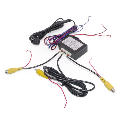 รถจุดบอดขวากล้องภาพย้อนกลับสลับด้านหน้าและด้านหลังกล่องควบคุมสองทาง, Two-way Control Box