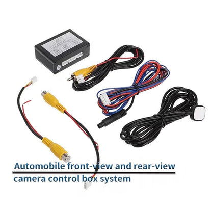 รถจุดบอดขวากล้องภาพย้อนกลับสลับด้านหน้าและด้านหลังกล่องควบคุมสองทาง, Two-way Control Box