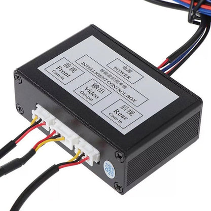 รถจุดบอดขวากล้องภาพย้อนกลับสลับด้านหน้าและด้านหลังกล่องควบคุมสองทาง, Two-way Control Box