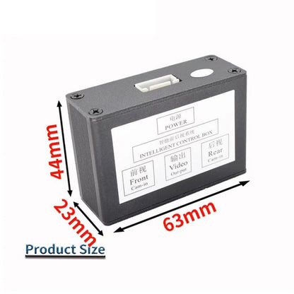 รถจุดบอดขวากล้องภาพย้อนกลับสลับด้านหน้าและด้านหลังกล่องควบคุมสองทาง, Two-way Control Box