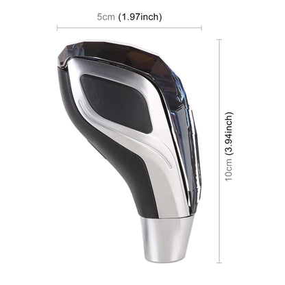 Universal รถ USB ชาร์จคริสตัลสีสันเกียร์ Shift Knob, Crystal Gear Shift Knob