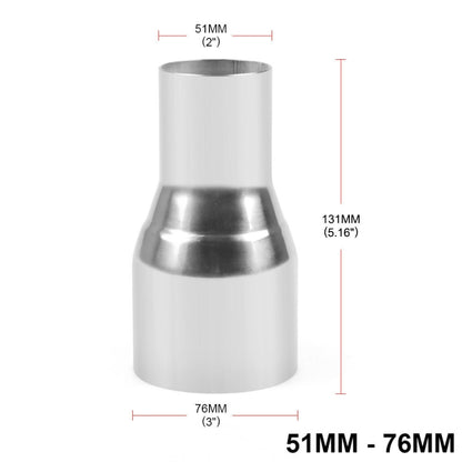 ข้อต่อท่อไอเสียดัดแปลงรถยนต์ขนาด 51-76 มม, 51-76mm