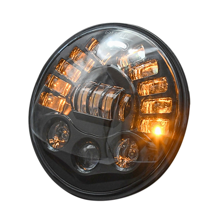 ไฟหน้า LED แบบไล่ระดับเมทริกซ์ขนาด 7 นิ้วสำหรับรถจี๊ปแรงเลอร์, 7 inch Matrix