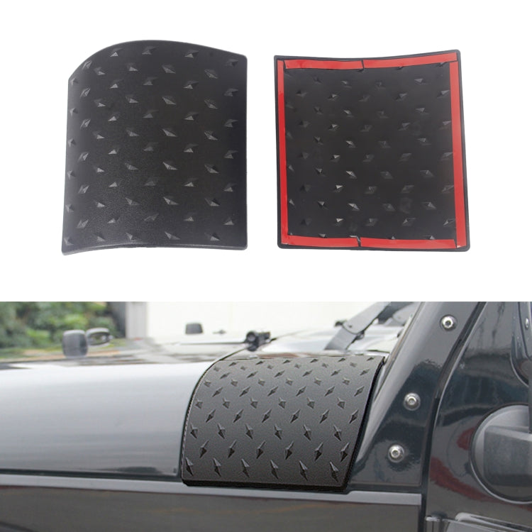 รถ A-pillar Wrap มุมสำหรับ JEEP Wrangler JK 2007-2017, A-pillar