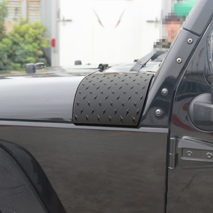 รถ A-pillar Wrap มุมสำหรับ JEEP Wrangler JK 2007-2017, A-pillar