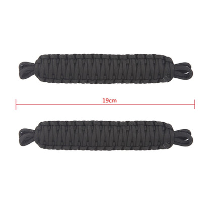 รถ สายรัดเชือกถักสำหรับรถจี๊ปแรงเลอร์, Short (Black), Short (Red)