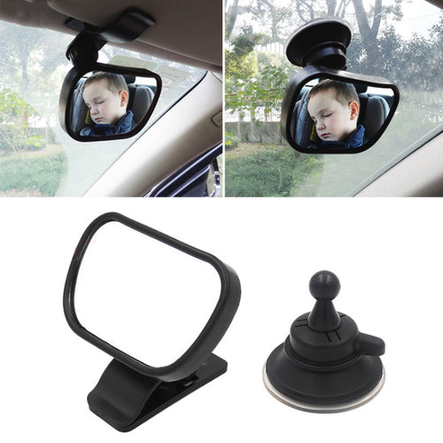 2 PCS รถ ความปลอดภัยของเด็กทารกที่นั่งสังเกตการณ์การดูกระจกมองหลัง, Safety Seat Viewing Rearview Mirror