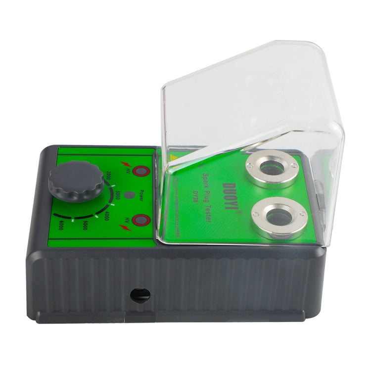 DUOYI DY28 รถเครื่องทดสอบหัวเทียนแบบ Double Hole, ปลั๊ก US, DUOYI US Plug