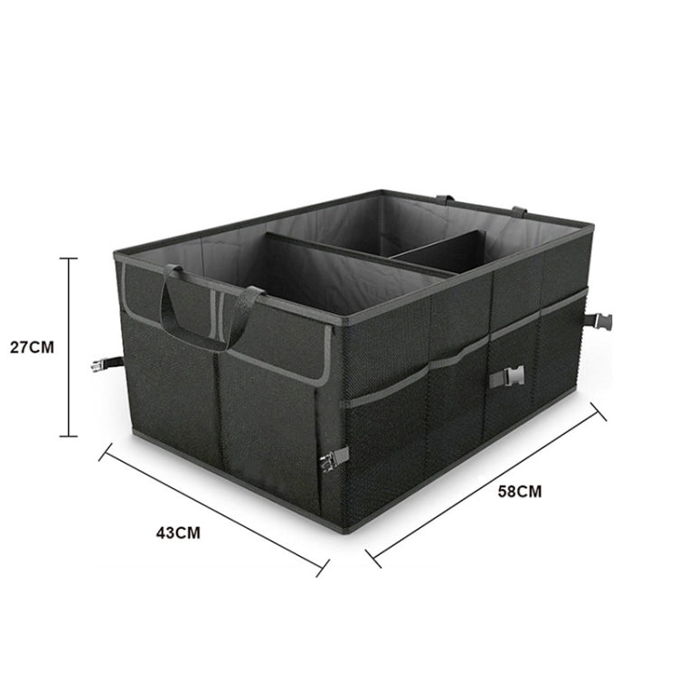 กล่องเก็บของท้ายรถแบบพับได้ ขนาด 58 x 43 x 27ซม, 58 x 43 x 27cm