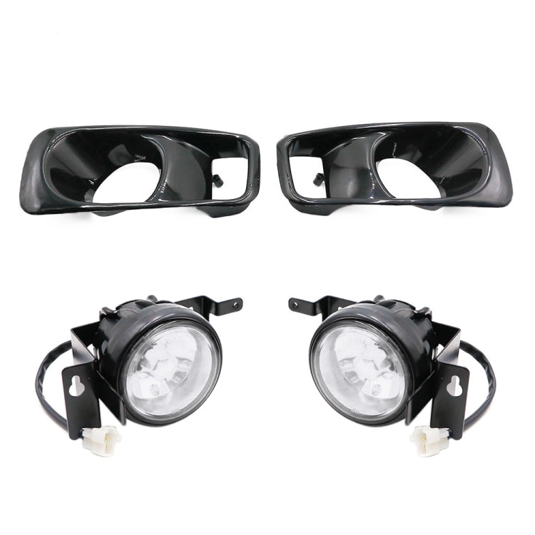 1 คู่รถดัดแปลงไฟตัดหมอกหน้าสำหรับ Honda Civic 1999-2000, For Honda Civic 1999-2000 (White Light), For Honda Civic 1999-2000 (Yellow Light)