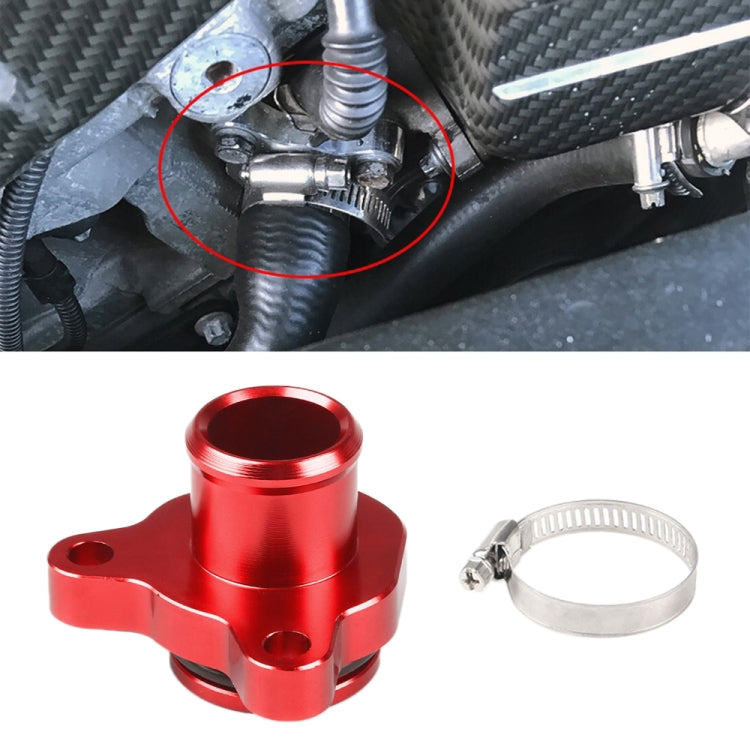 อะแดปเตอร์ท่อร่วมท่อน้ำรถยนต์พร้อมที่หนีบ 11537541992 สำหรับ BMW 335i, Black, Blue, Red