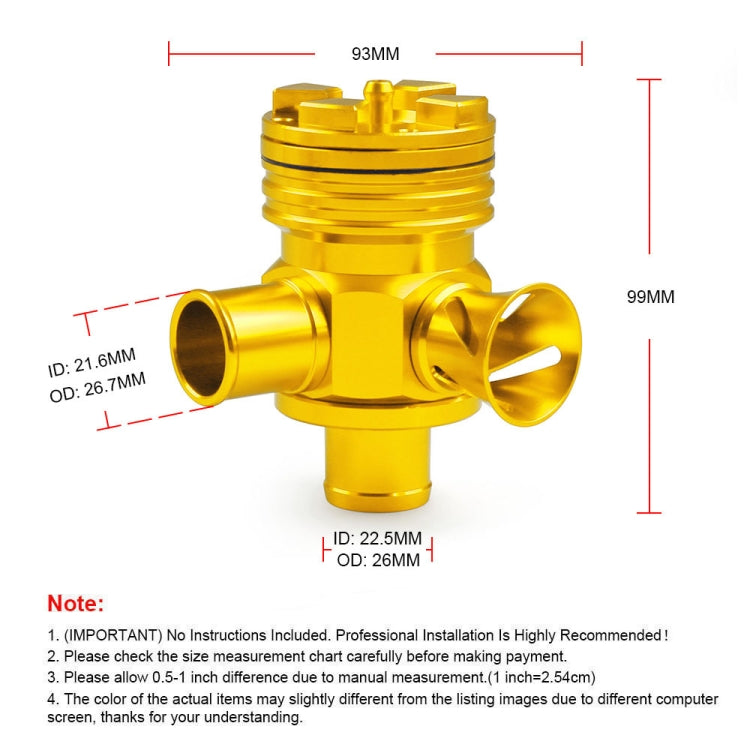 รถวาล์วระบายความดัน 1.8T/2.7T วาล์วปล่อยสำหรับ Volkswagen GTI Jetta / Audi A3 A4 a6 TT