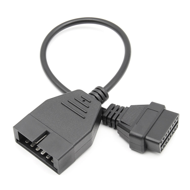 12Pin to 16Pin รถ OBD2 สายแปลงอะแดปเตอร์วินิจฉัย OBDII สำหรับ GM, 12Pin to 16Pin for GM