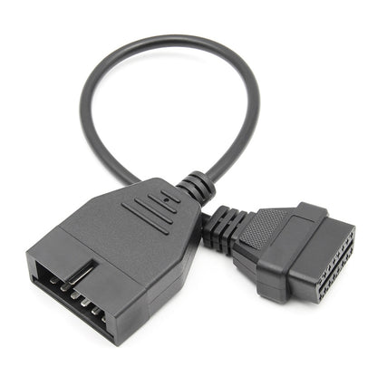 12Pin to 16Pin รถ OBD2 สายแปลงอะแดปเตอร์วินิจฉัย OBDII สำหรับ GM, 12Pin to 16Pin for GM