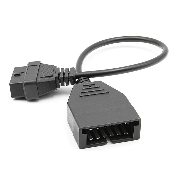 12Pin to 16Pin รถ OBD2 สายแปลงอะแดปเตอร์วินิจฉัย OBDII สำหรับ GM, 12Pin to 16Pin for GM