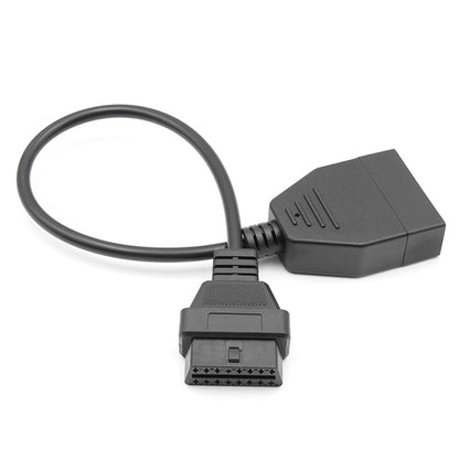 12Pin to 16Pin รถ OBD2 สายแปลงอะแดปเตอร์วินิจฉัย OBDII สำหรับ GM, 12Pin to 16Pin for GM